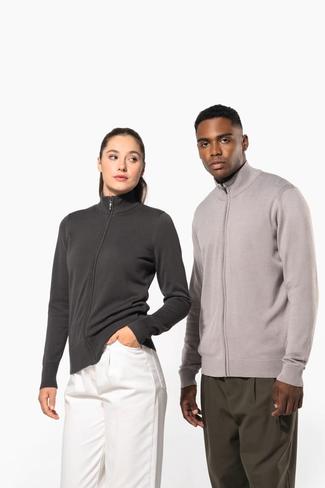 Dames cardigan met rits