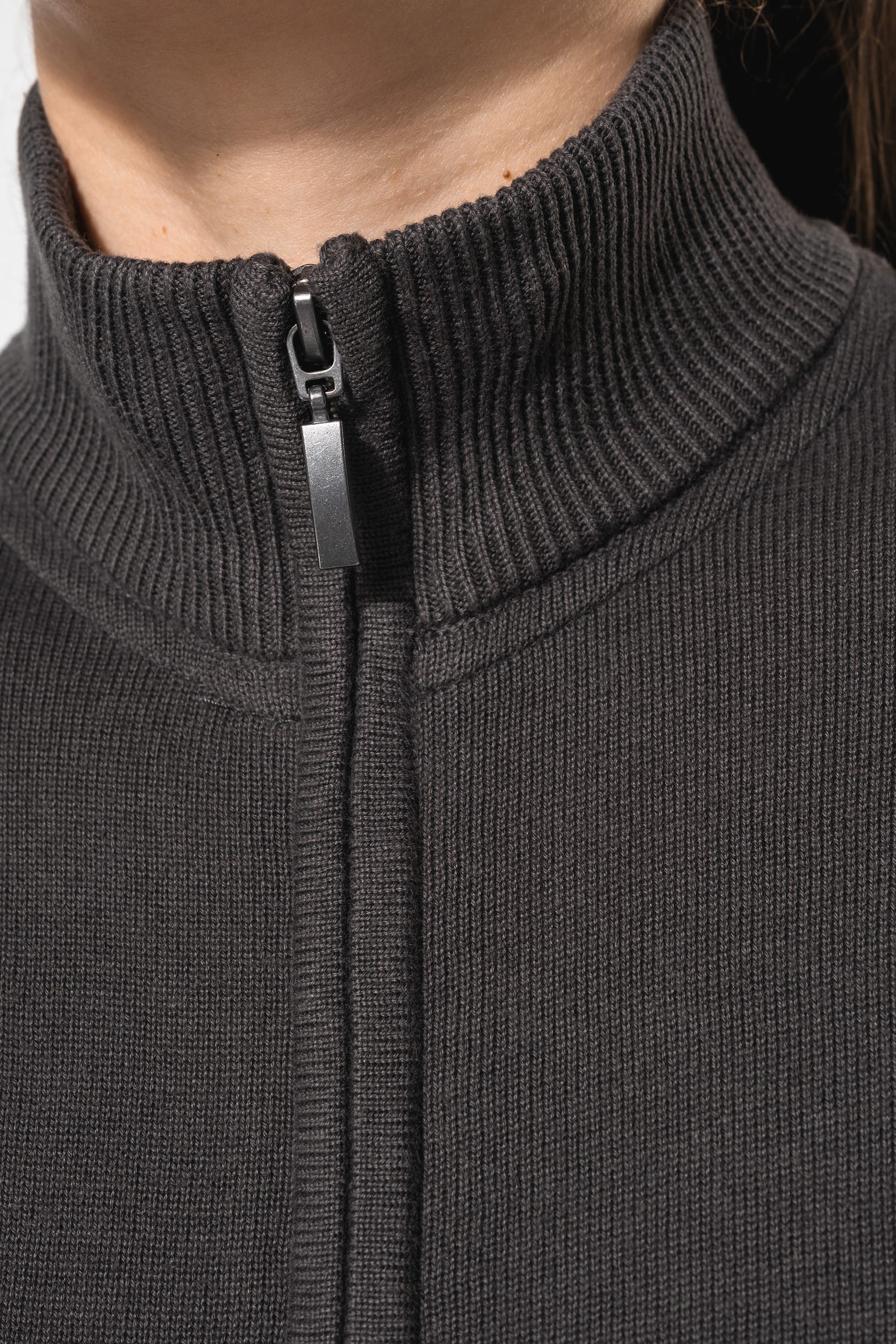 Casaco de malha de senhora