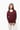 Pull col V femme