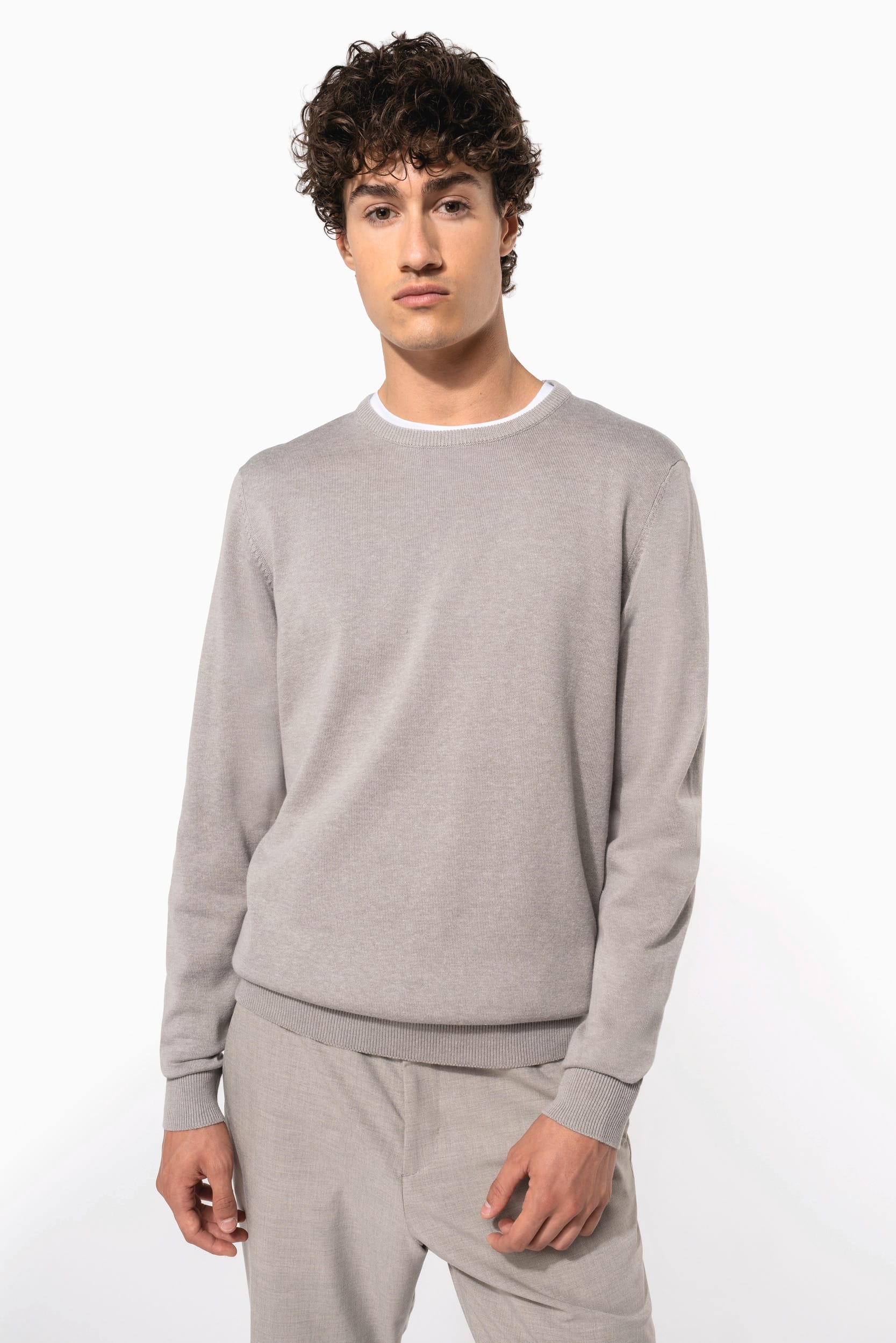 Kariban Men's crew neck jumper