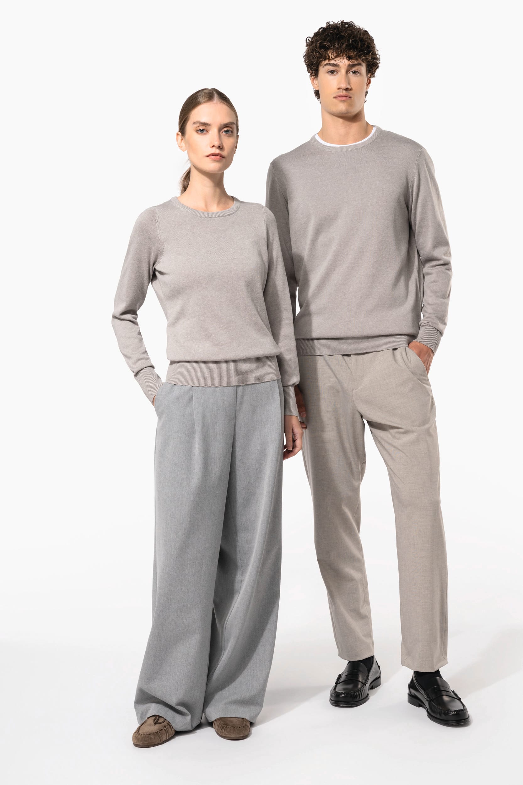 Camisola de senhora decote redondo