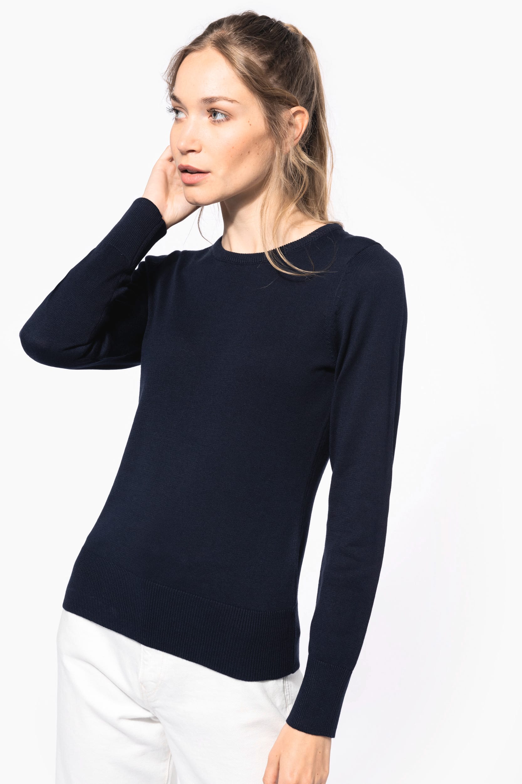 Ladies crew neck jumper Kariban