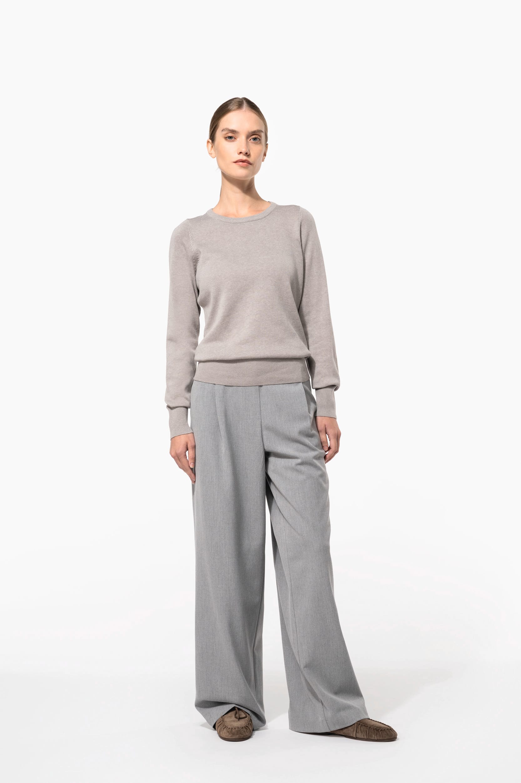 Camisola de senhora decote redondo