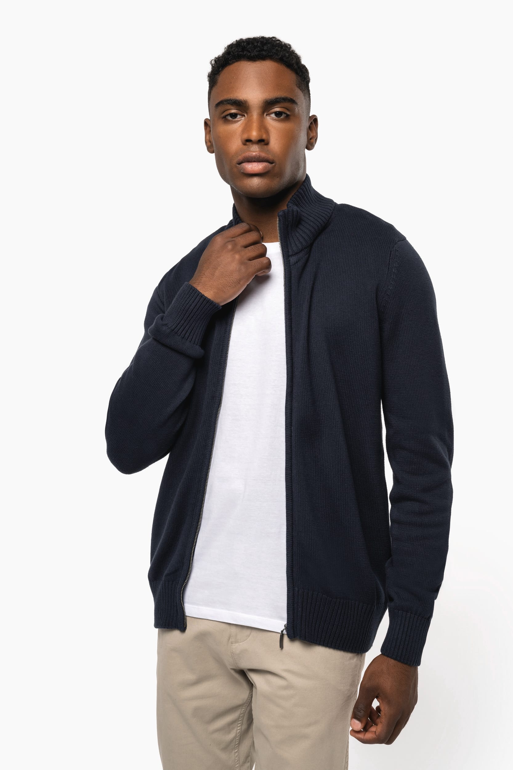 Full zip cardigan - Kariban