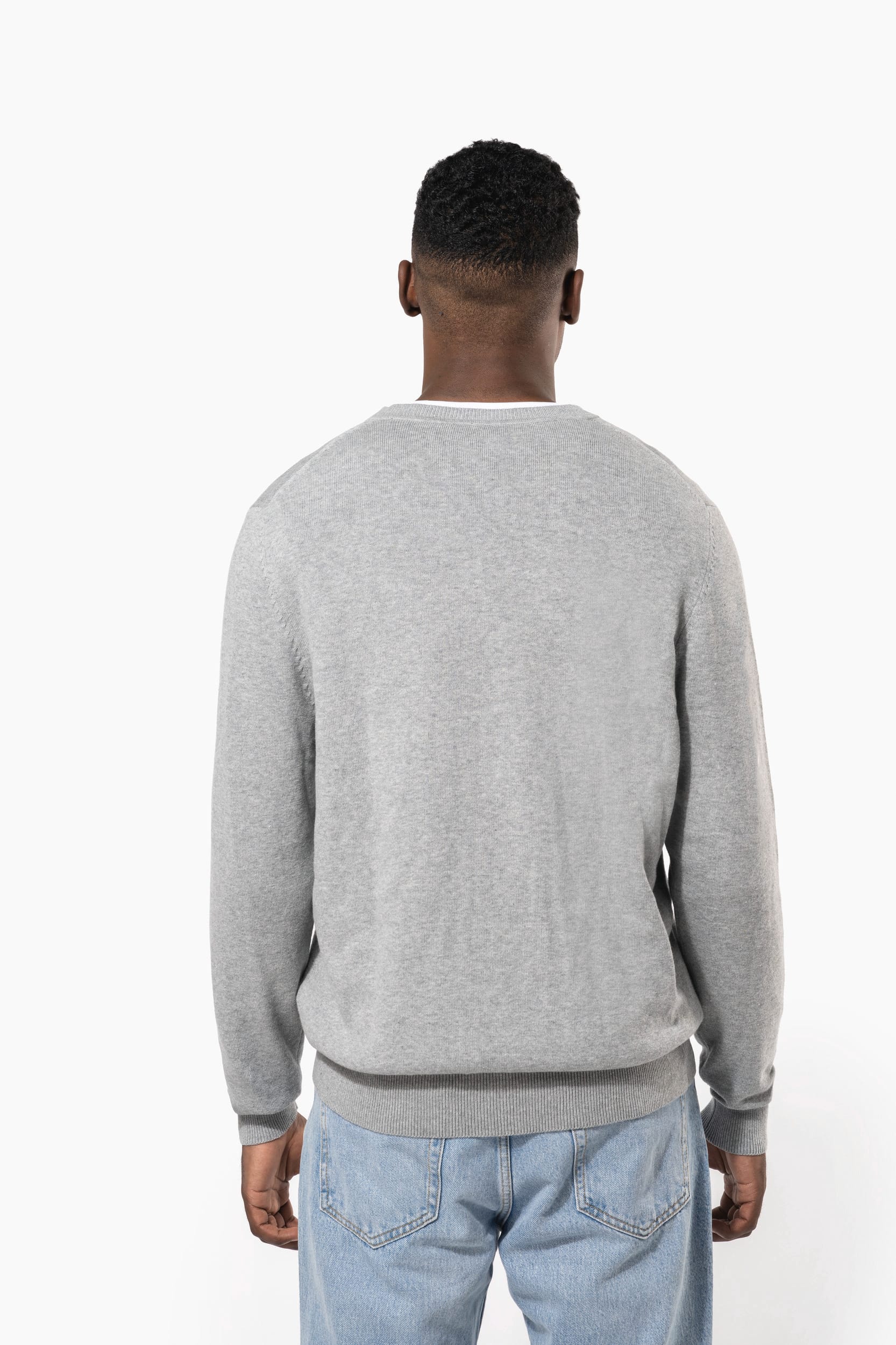 Pullover premium com decote V