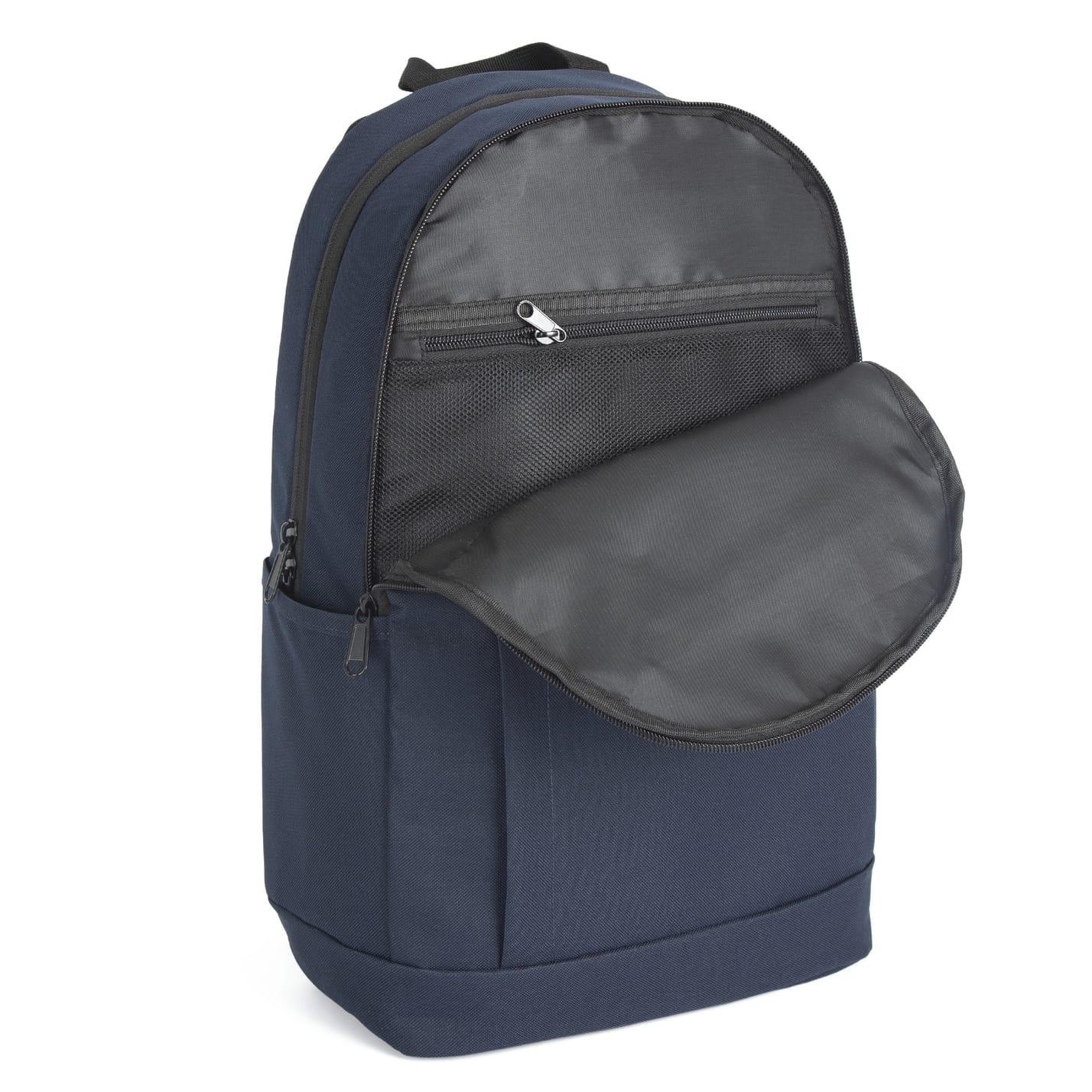 Sac à dos bleu marine business avec des rangements pratiques.