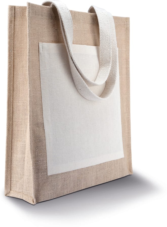 Bolsa shopper de yute