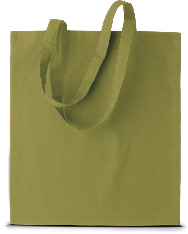 Bolsa shopper con asas largas