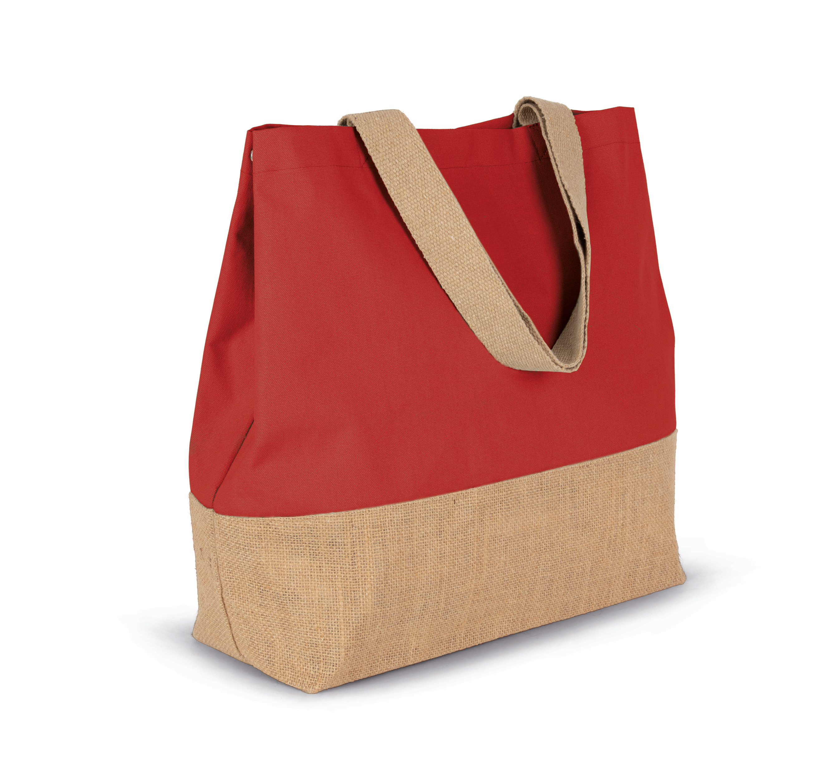 Shopper van jute- & katoencanvas