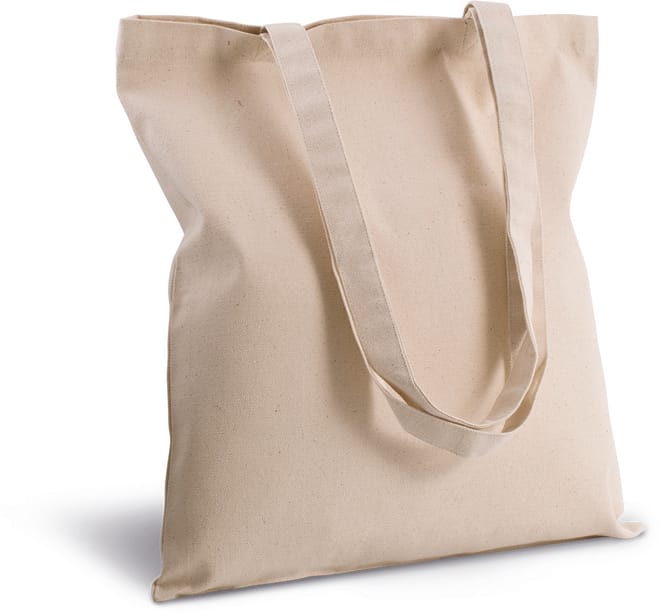 Cotton canvas shopper bag