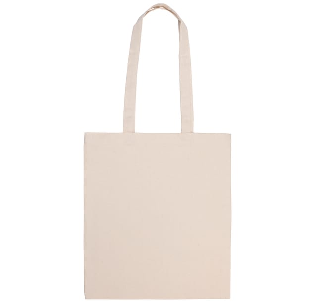 Cotton canvas shopper bag