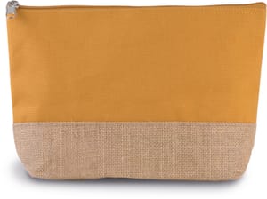 Etui van katoencanvas en jute