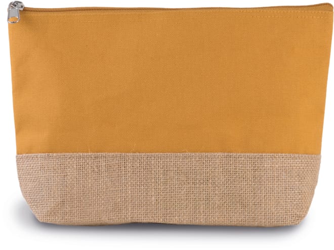 Estuche de algodón canvas y yute