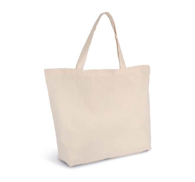 Extra-large shopping bag in cotton 