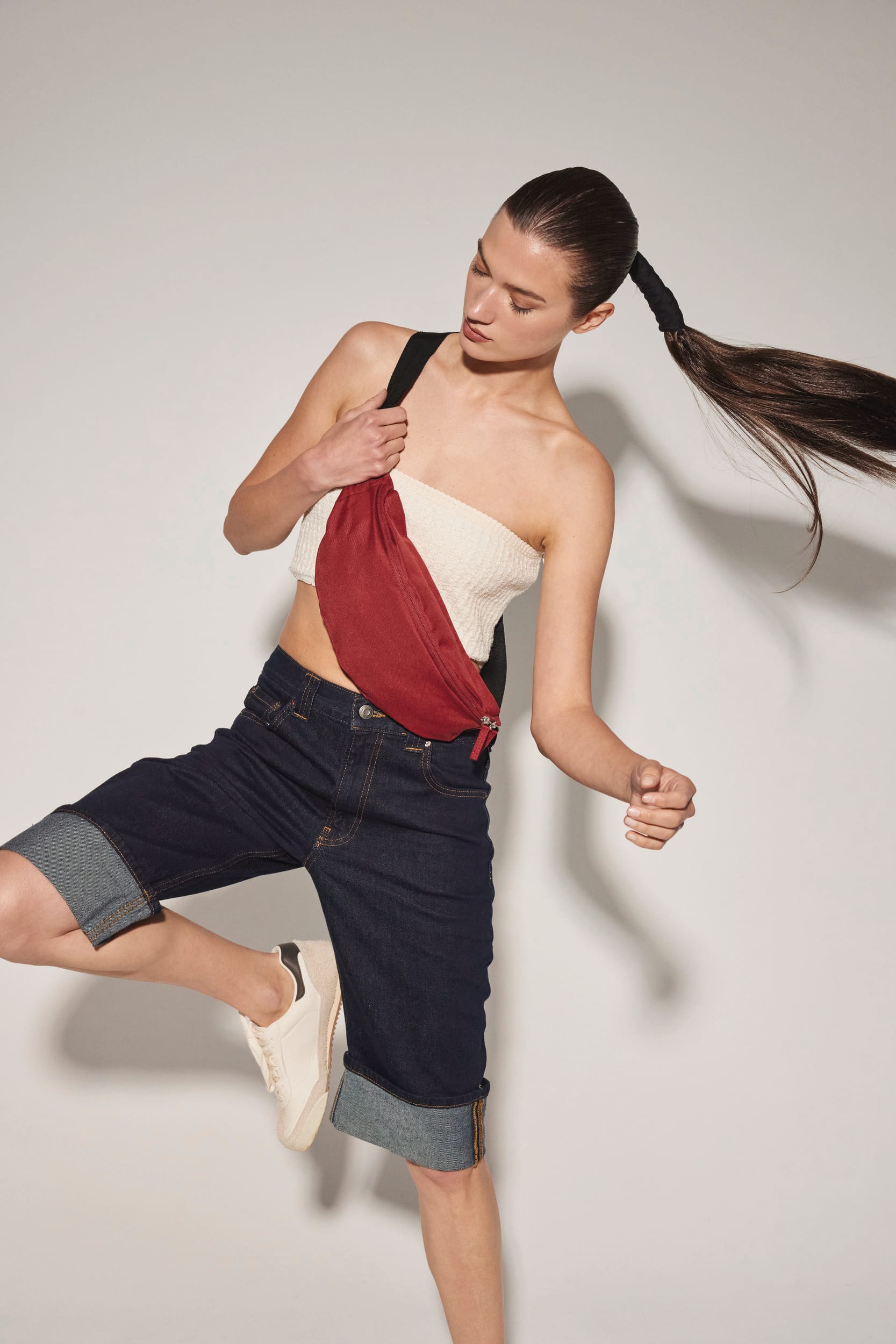 Bolsa de cintura clássica reciclada