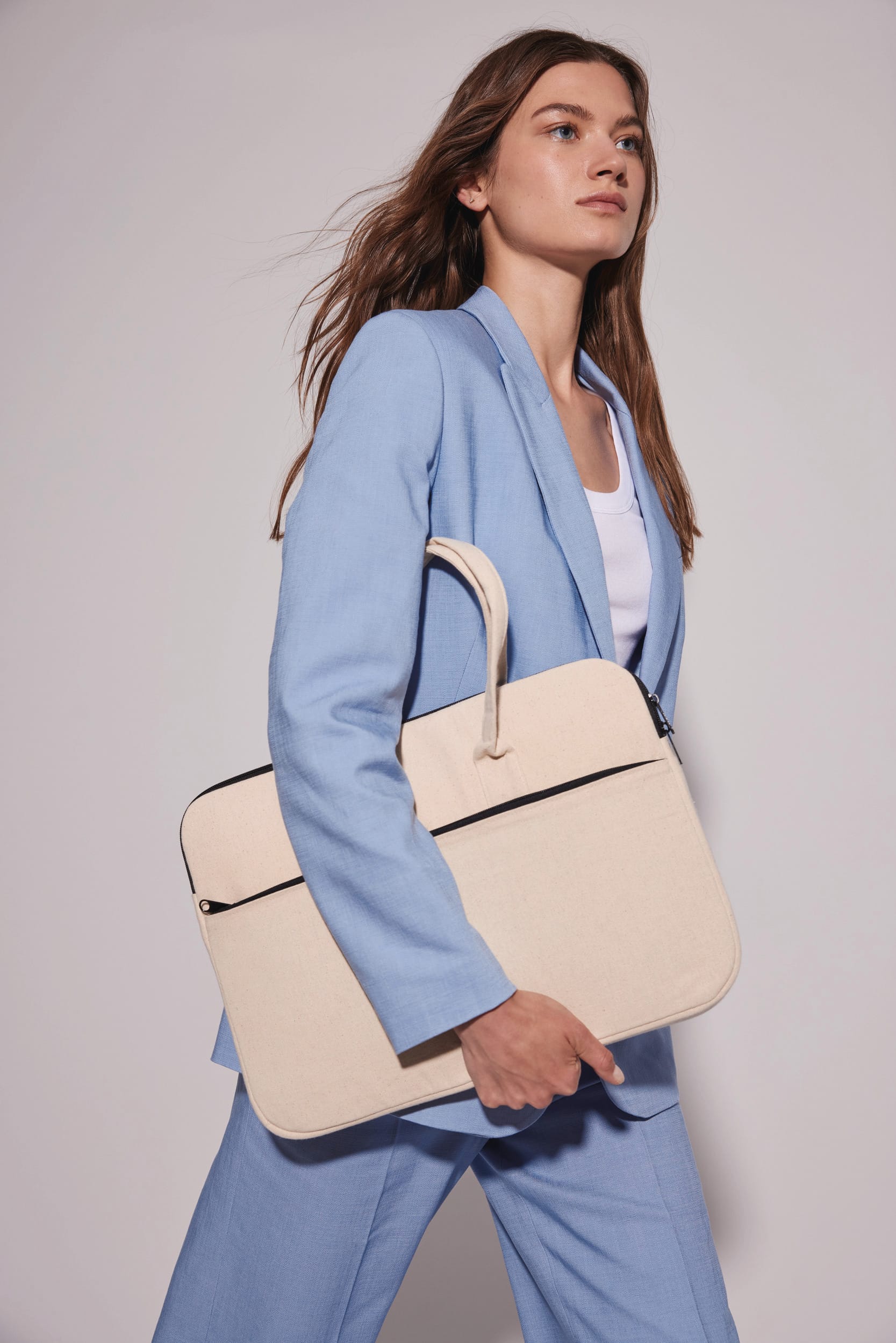 Saco acolchoado para tablet/documentos