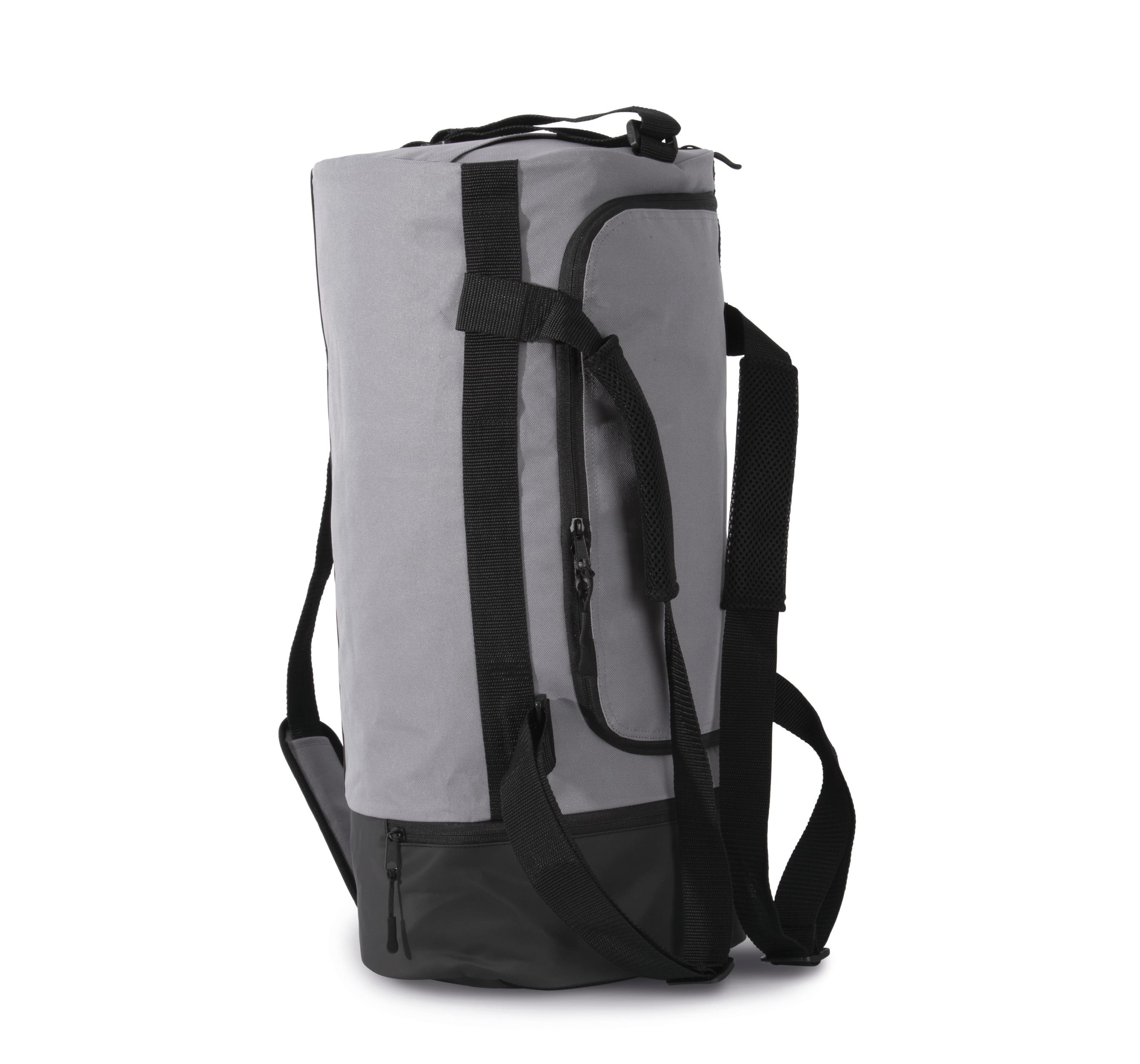 BOLSA DE DEPORTE CILÍNDRICA CON COMPARTIMENTO SEPARADO PARA CALZADO