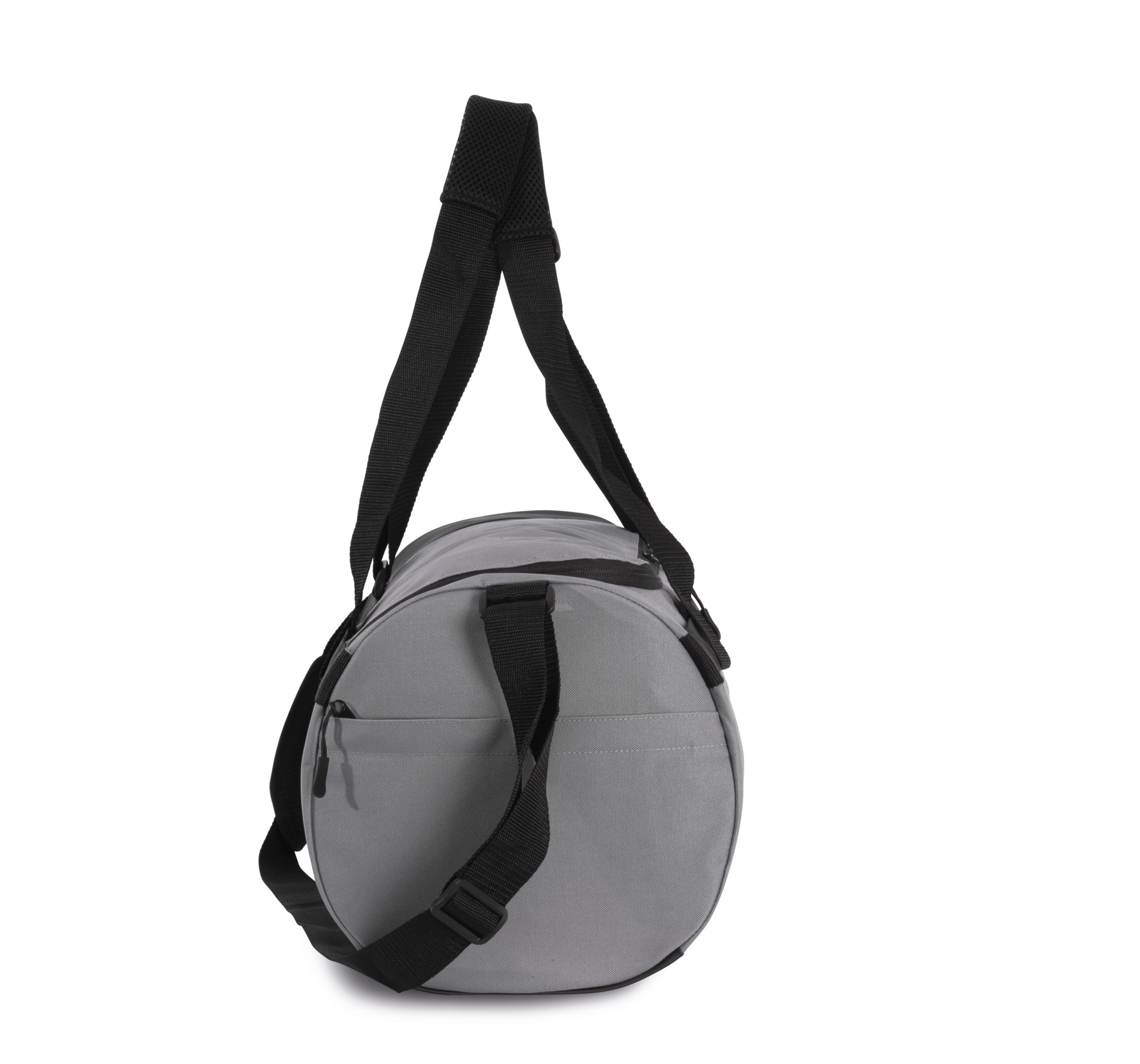 Saco de desporto tubular com compartimento separado para calçado