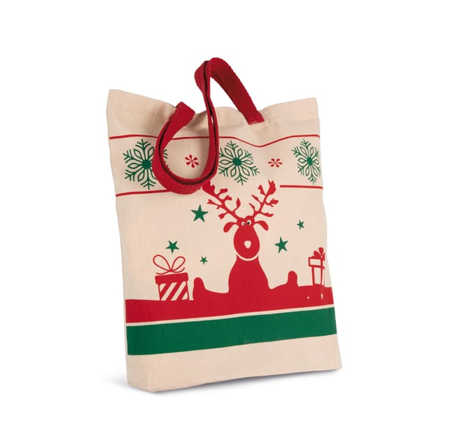 Shopper con motivi natalizi