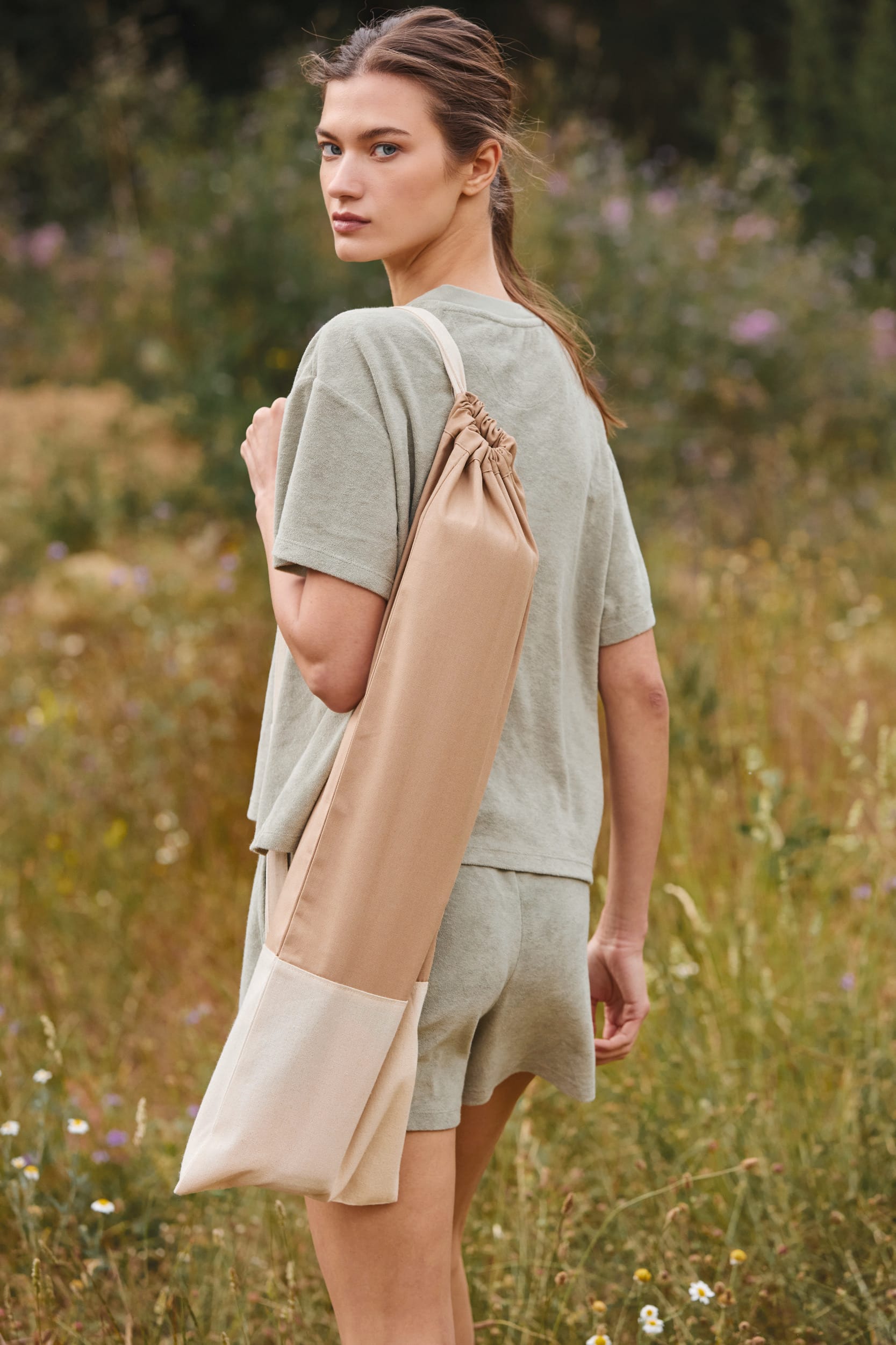 Saco porta-tapete para ioga