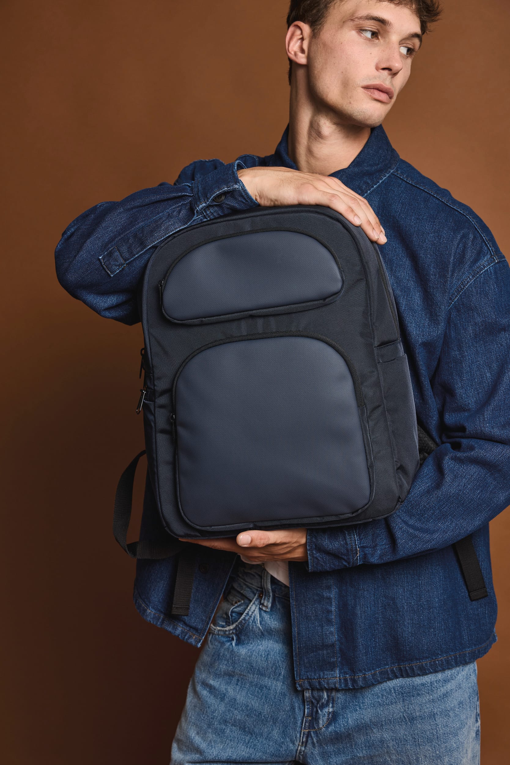 Mochila business com compartimento para computador portátil