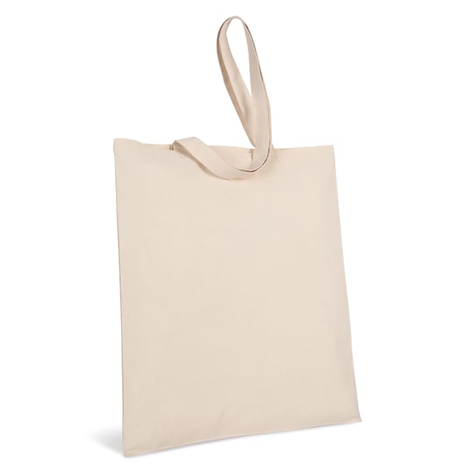Recycled Polyester tote bag natural cotton feeling