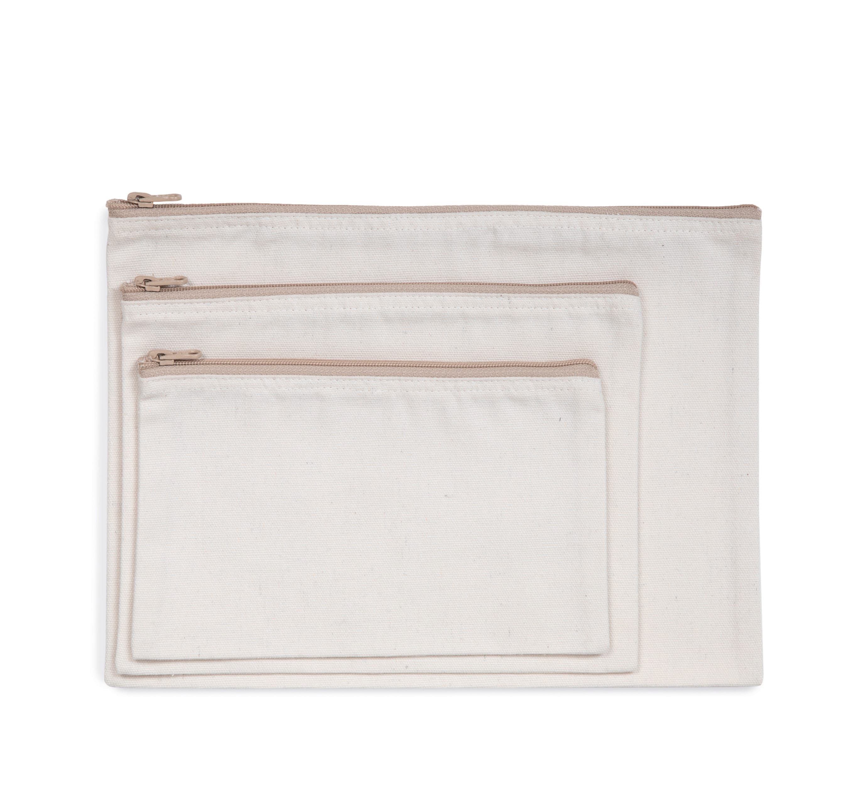 Bolsa/Pochette com fecho em material reciclado