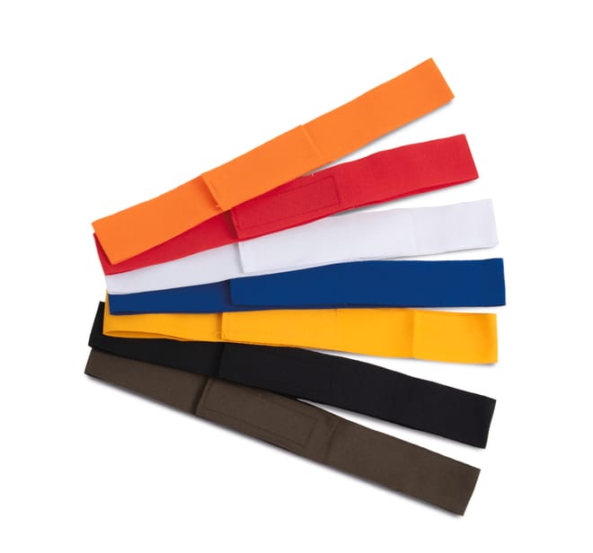 Removable ribbon band for Panama hats and boater hats