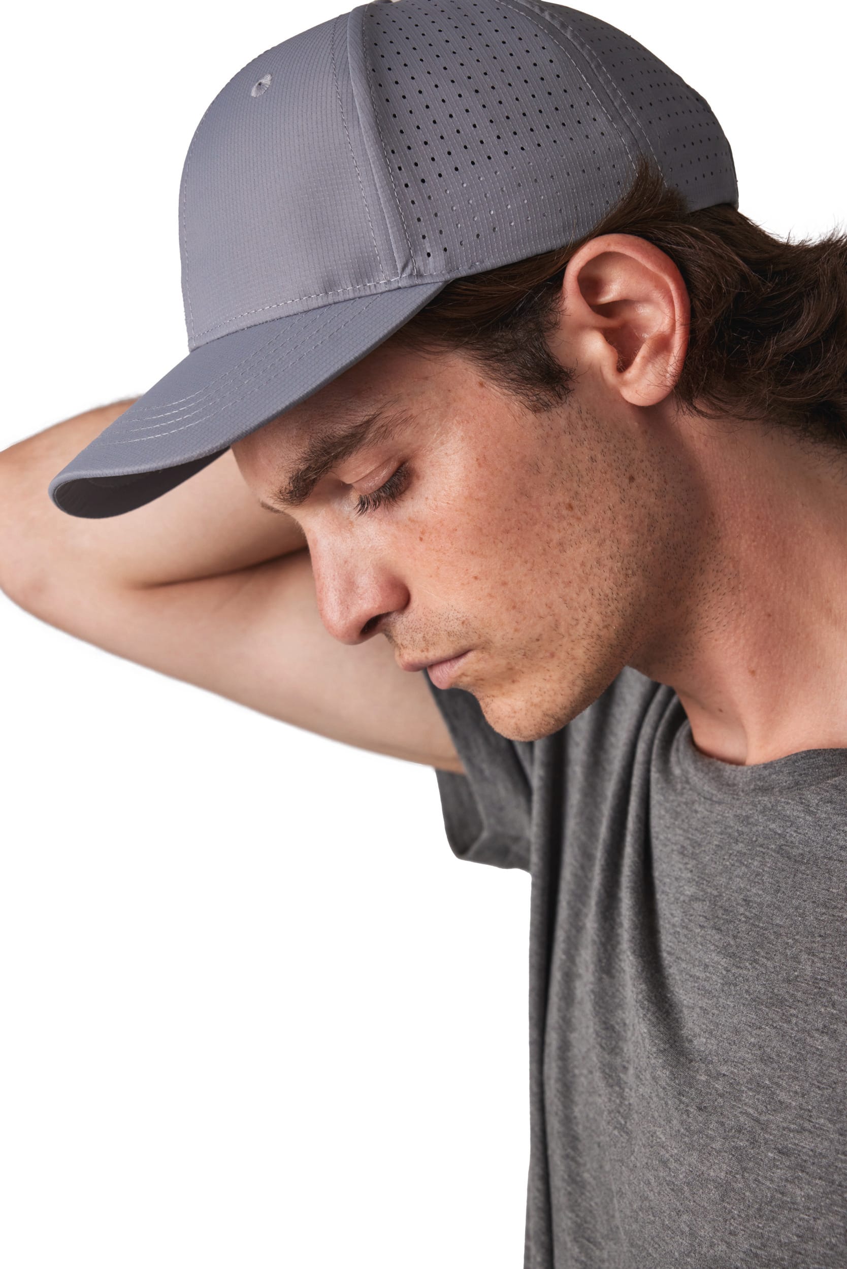 Casquette à panneaux perforé – 6 panneaux - Image 6
