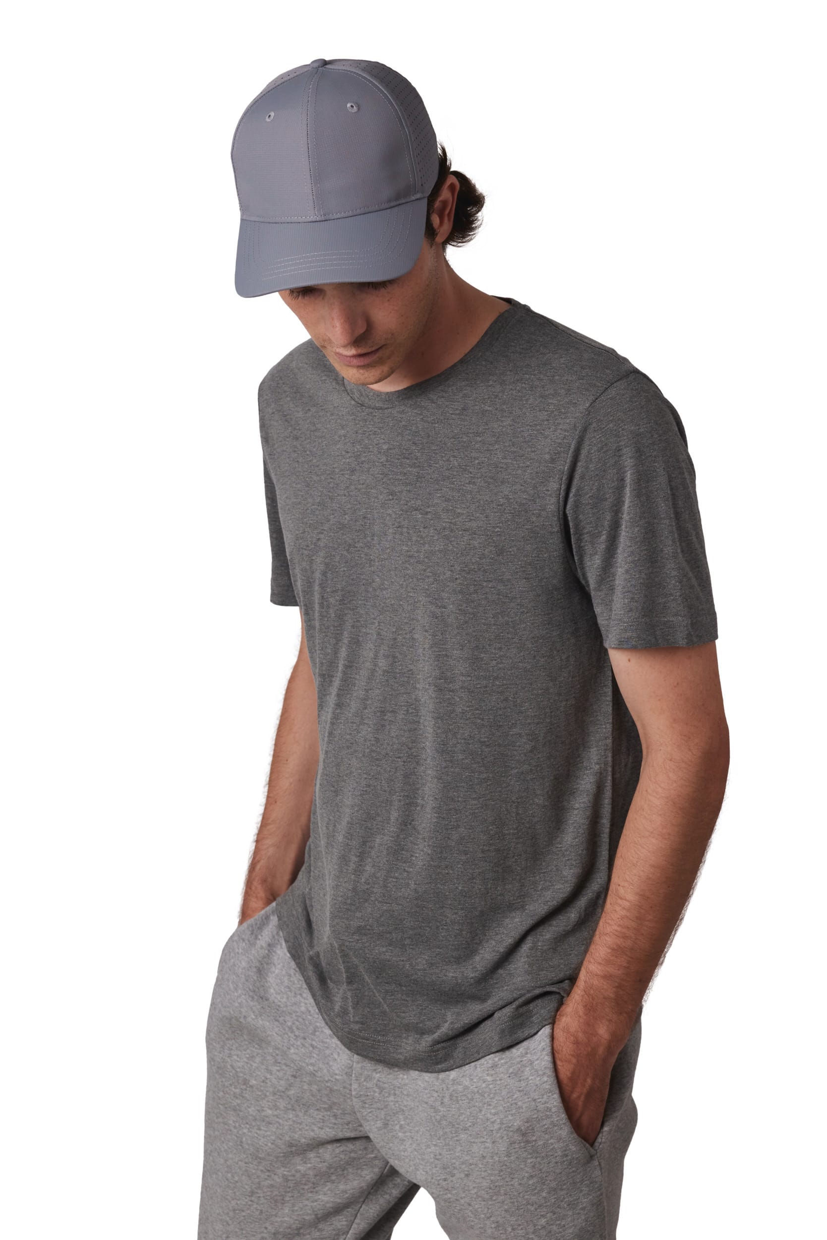 Casquette à panneaux perforé – 6 panneaux - Image 1