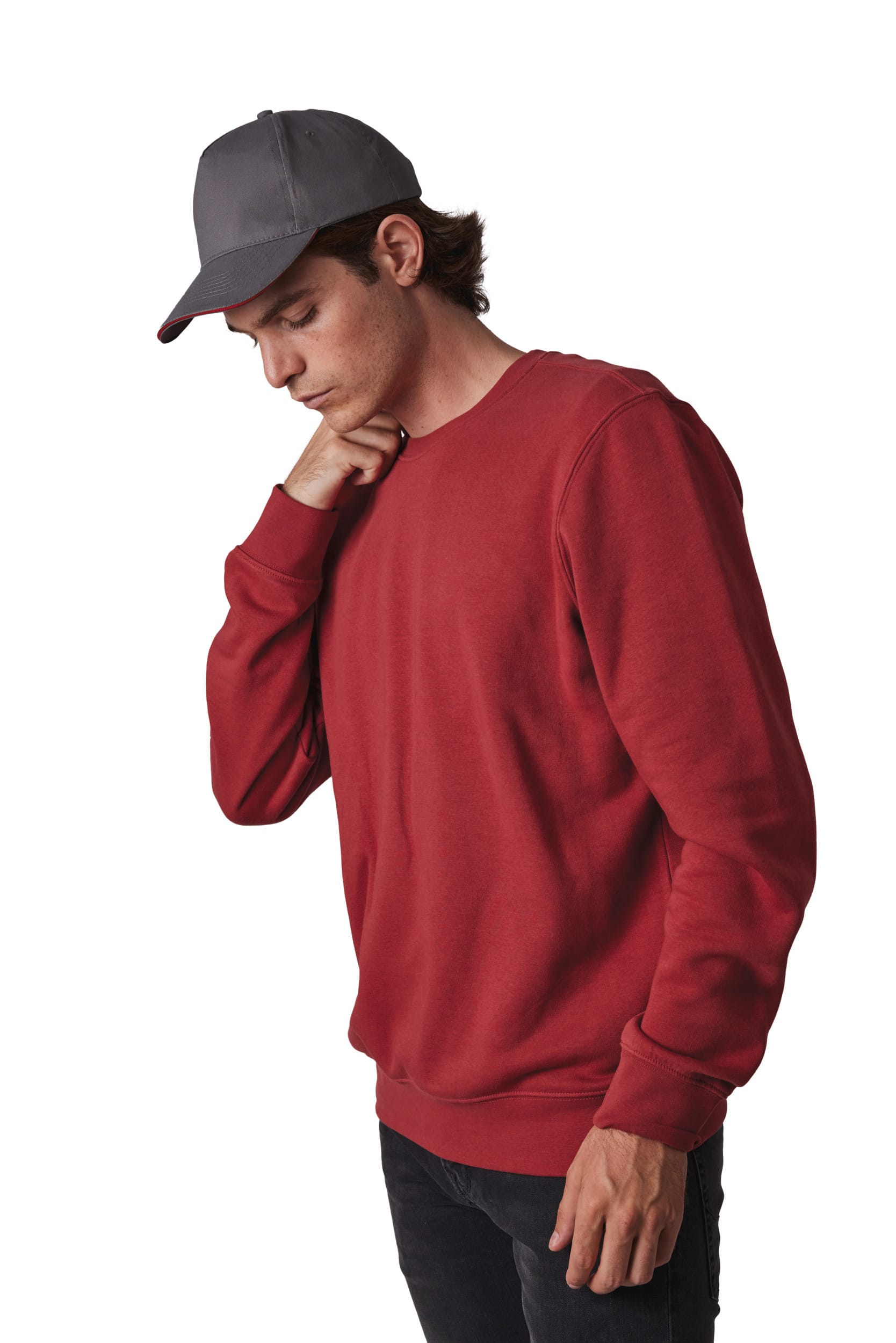 Cappellino con visiera a sandwich 5 pannelli 