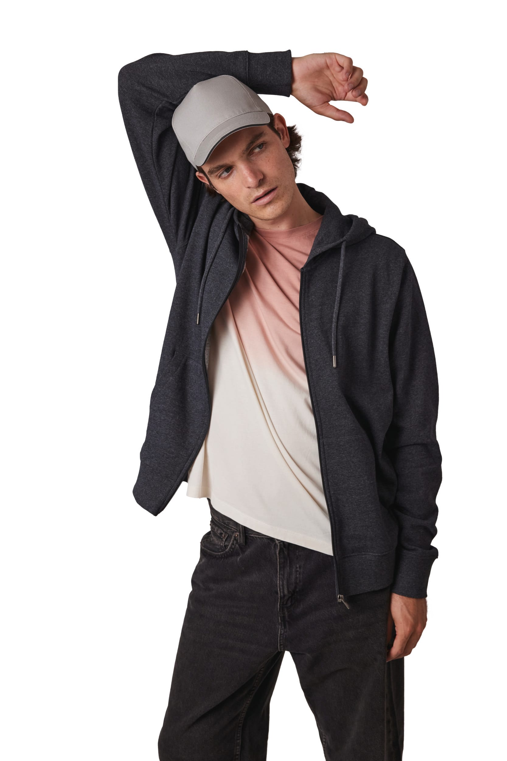 Cappellino con visiera a sandwich 5 pannelli 