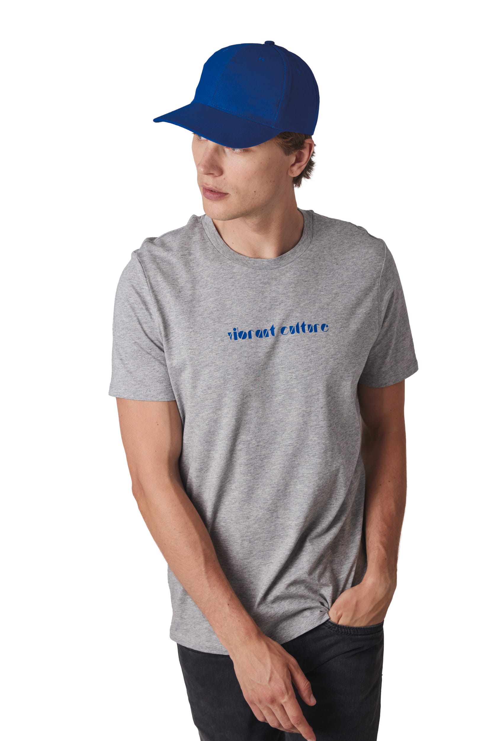 Casquette 6 panneaux en coton bio - Image 1