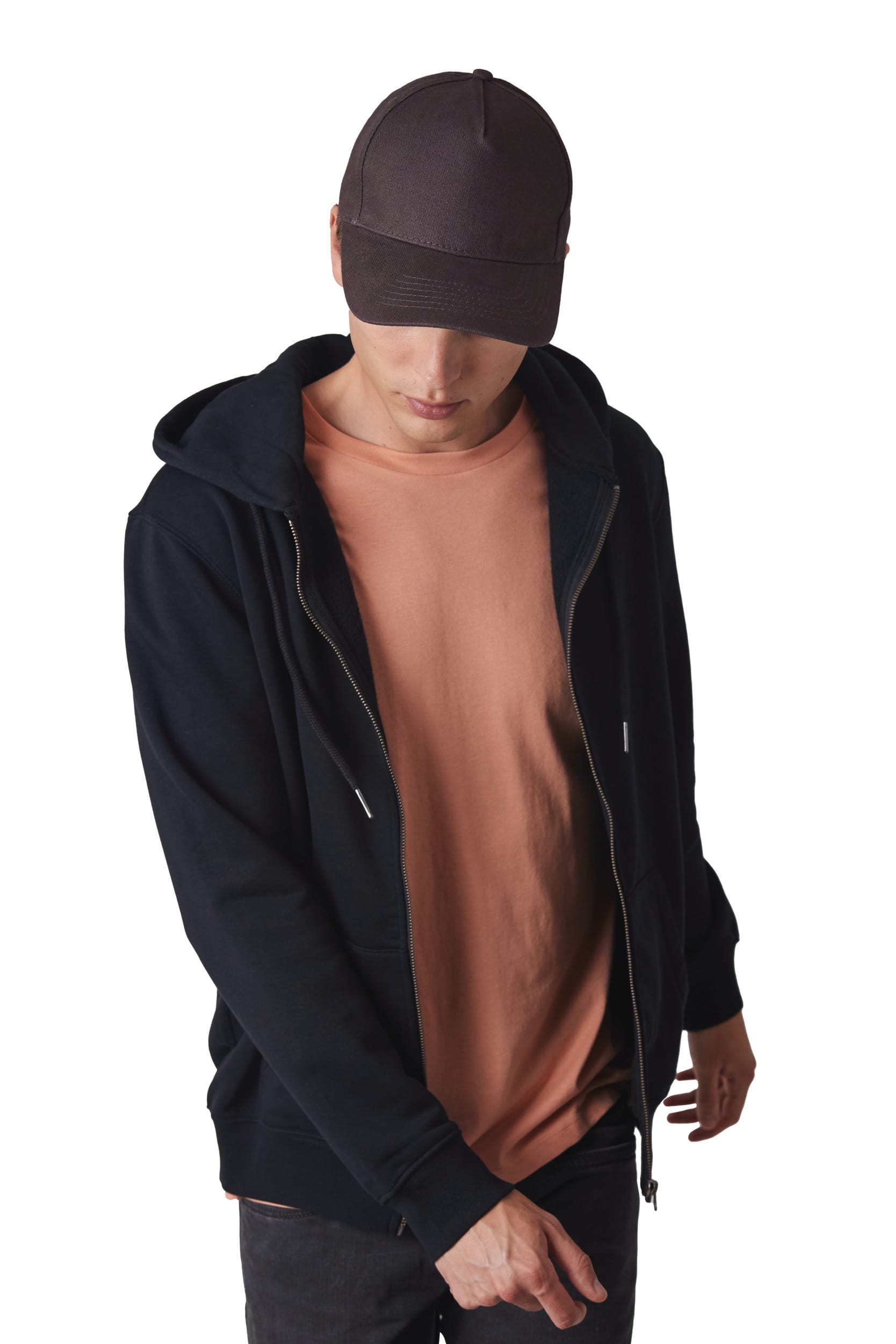 Casquette 5 panneaux en coton bio - Image 2