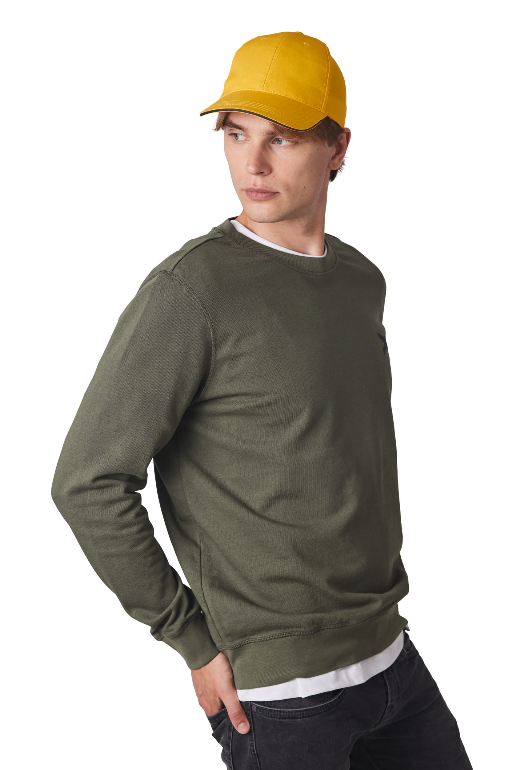 Casquette avec sandwich contrasté – 6 panneaux - Image 4