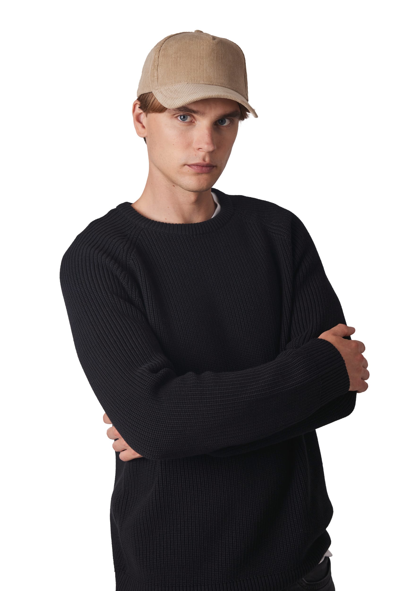 Boné em bombazine - 5 painéis