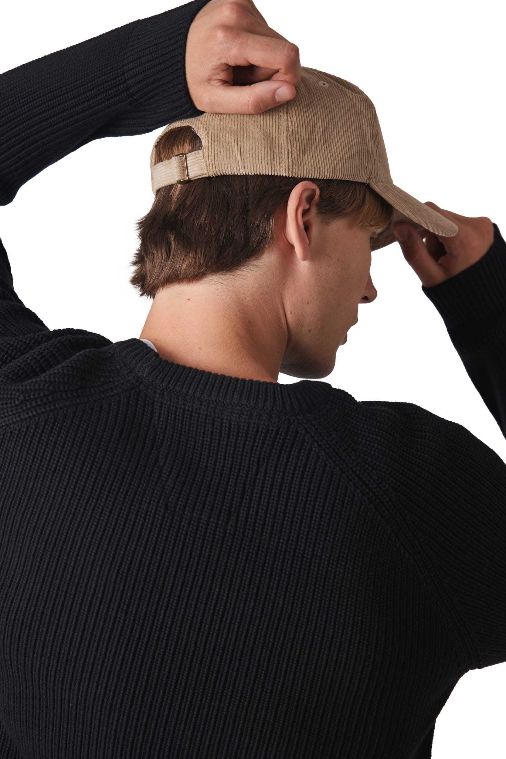 Boné em bombazine - 5 painéis