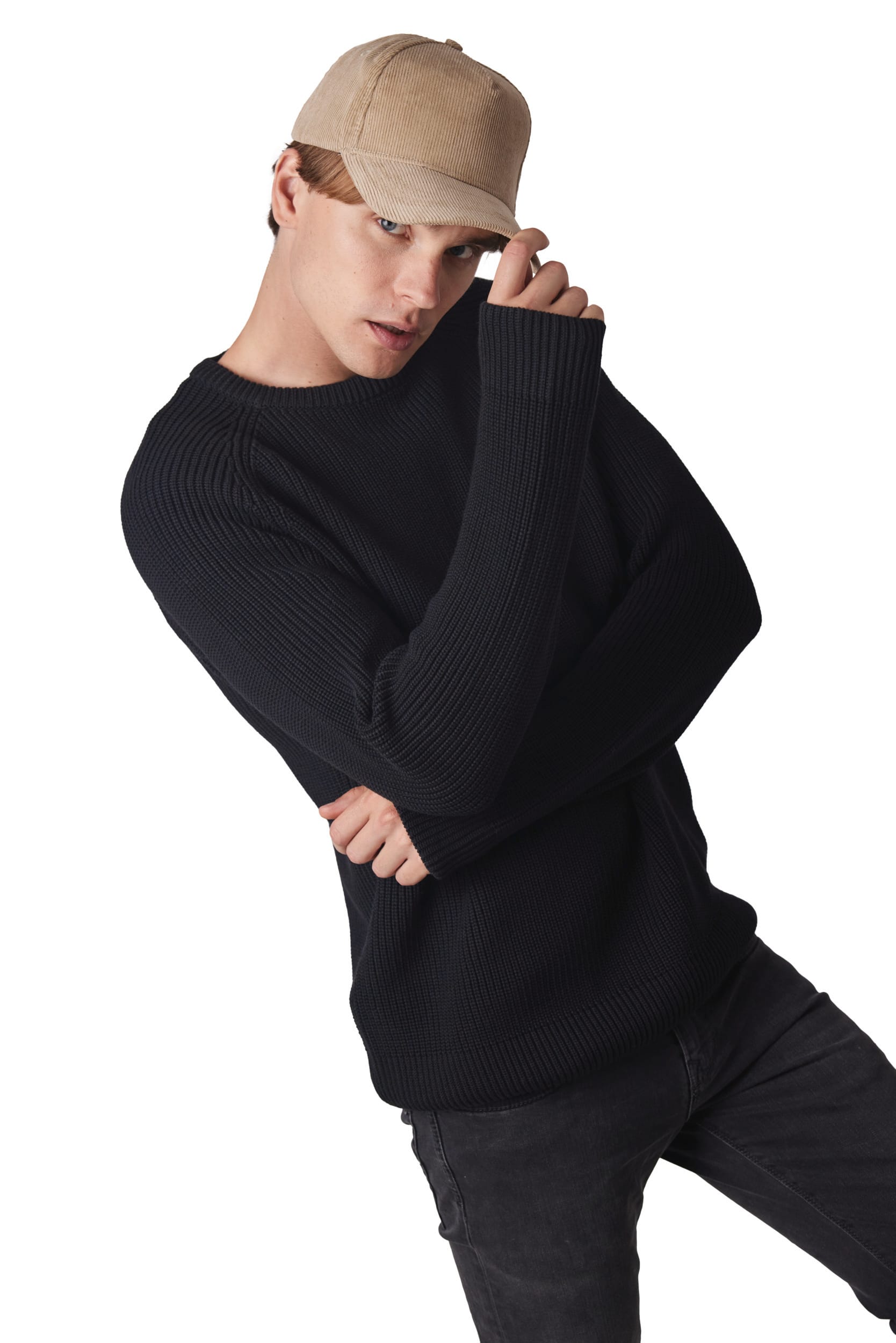 Boné em bombazine - 5 painéis