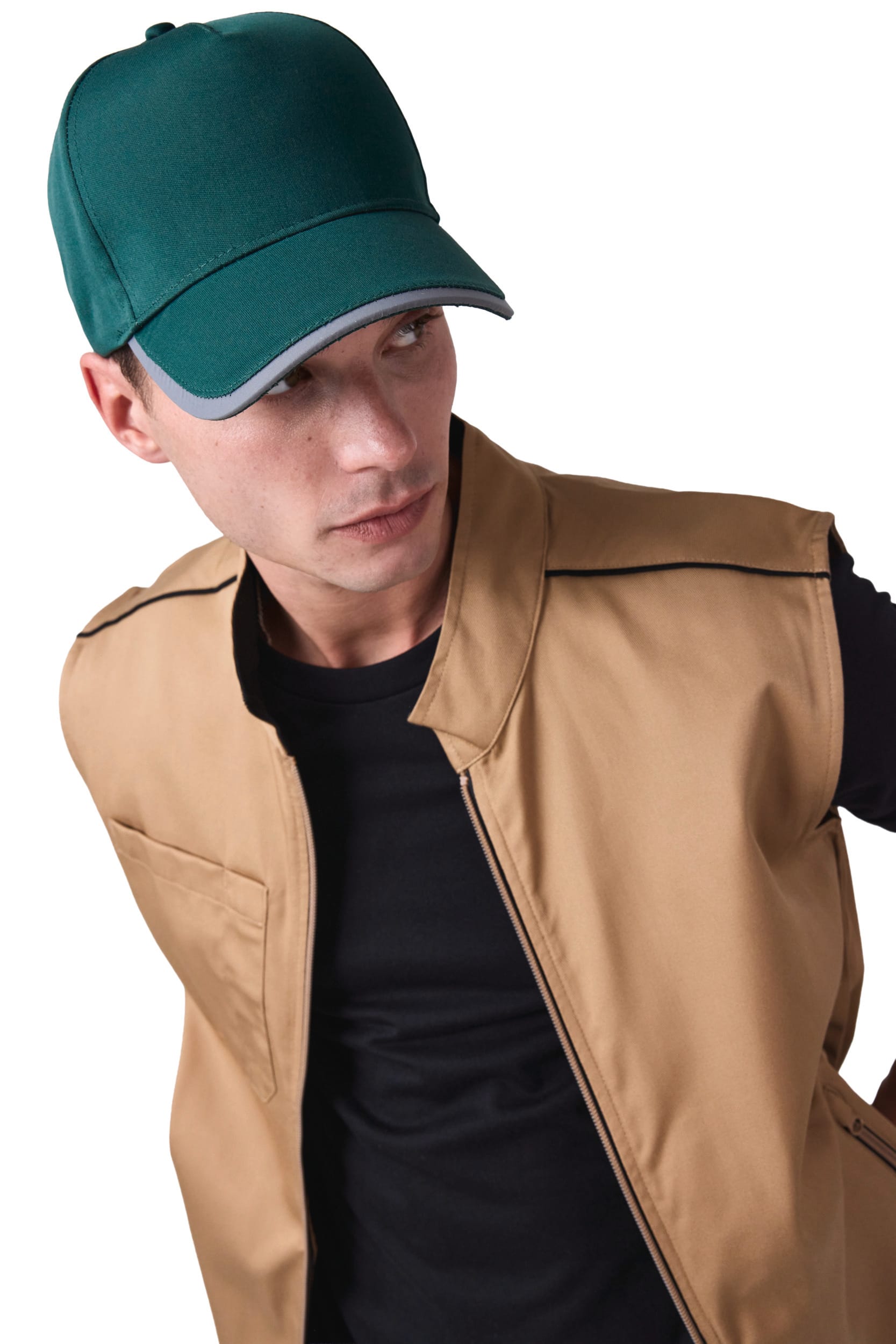 Casquette 5 panneaux en polyester - Image 5