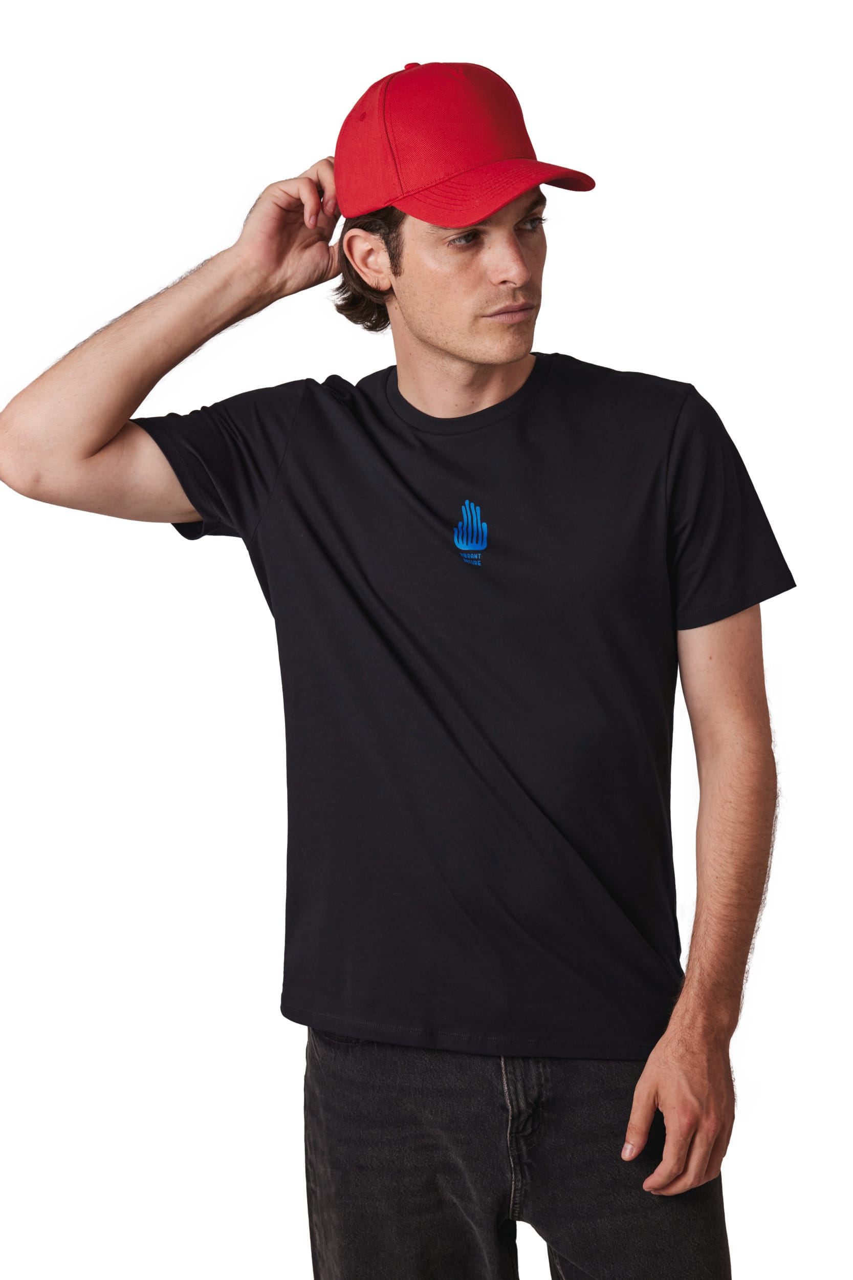 Boné em algodão e poliéster reciclados K-loop tracking - 5 painéis