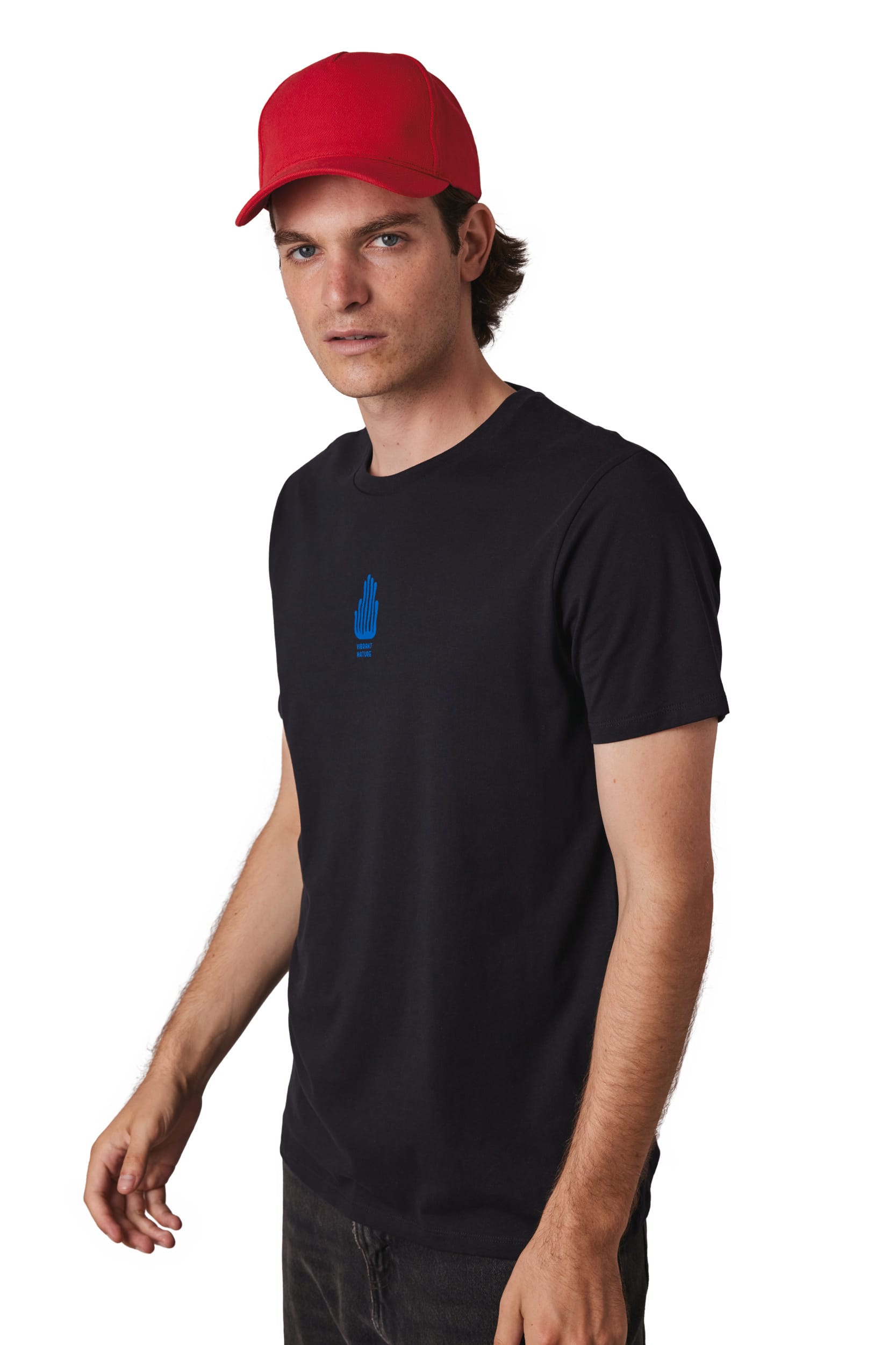 Boné em algodão e poliéster reciclados K-loop tracking - 5 painéis