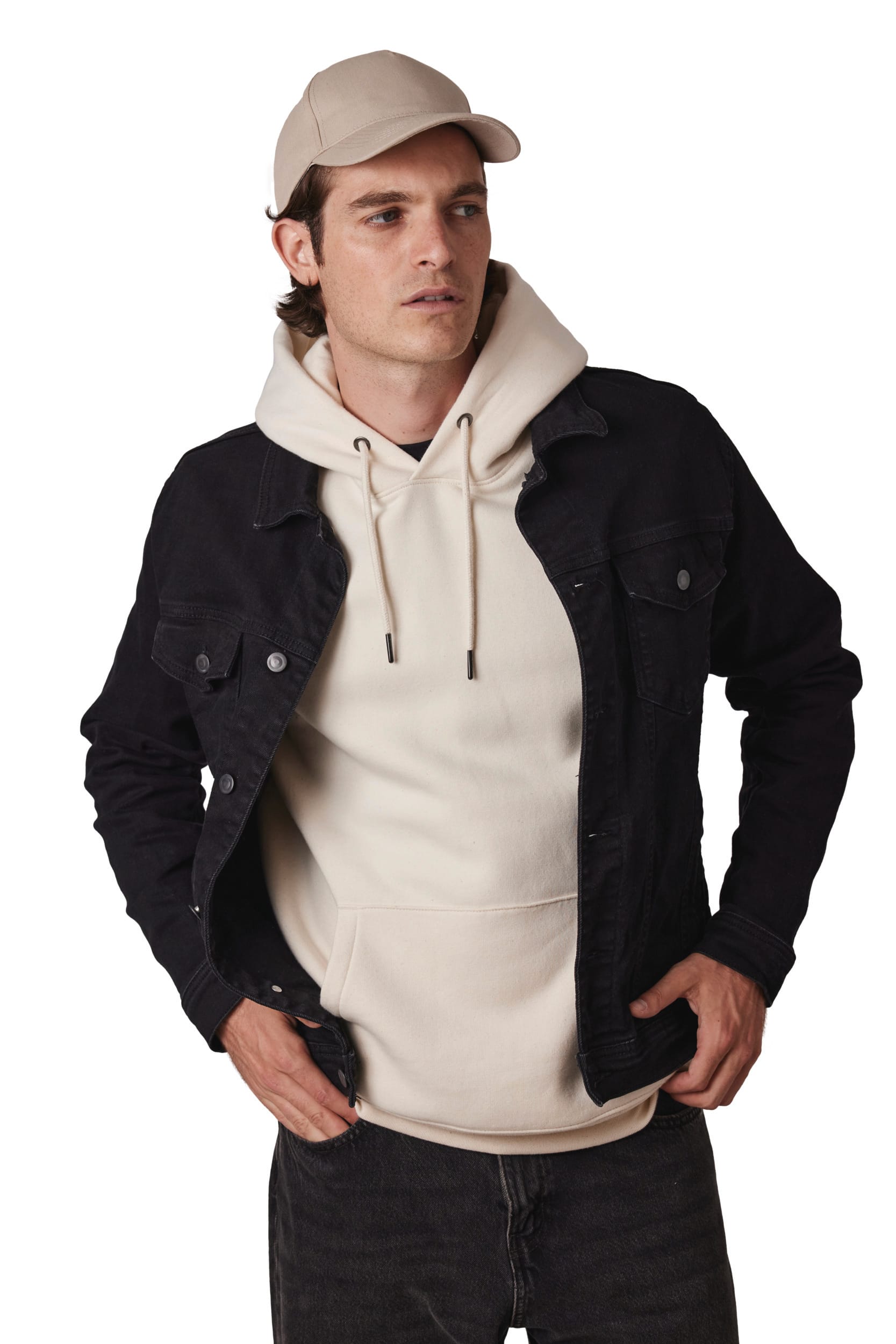 Casquette en coton et polyester recyclés K-loop tracking – 5 panneaux - Image 2