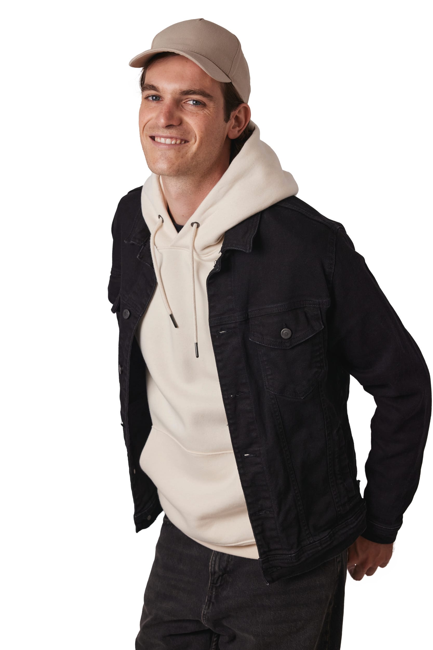 Casquette en coton et polyester recyclés K-loop tracking – 5 panneaux - Image 3