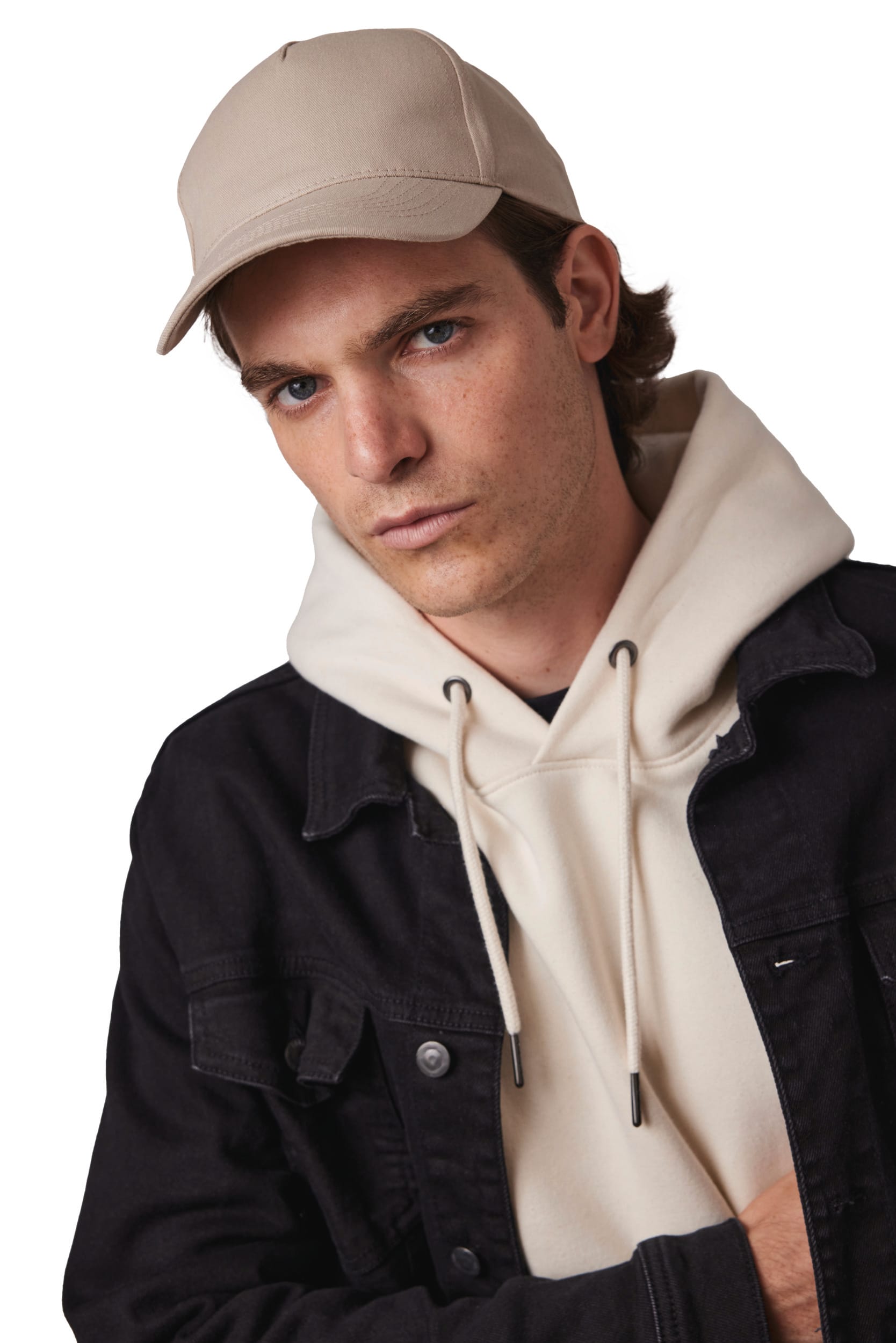 Casquette en coton et polyester recyclés K-loop tracking – 5 panneaux - Image 1