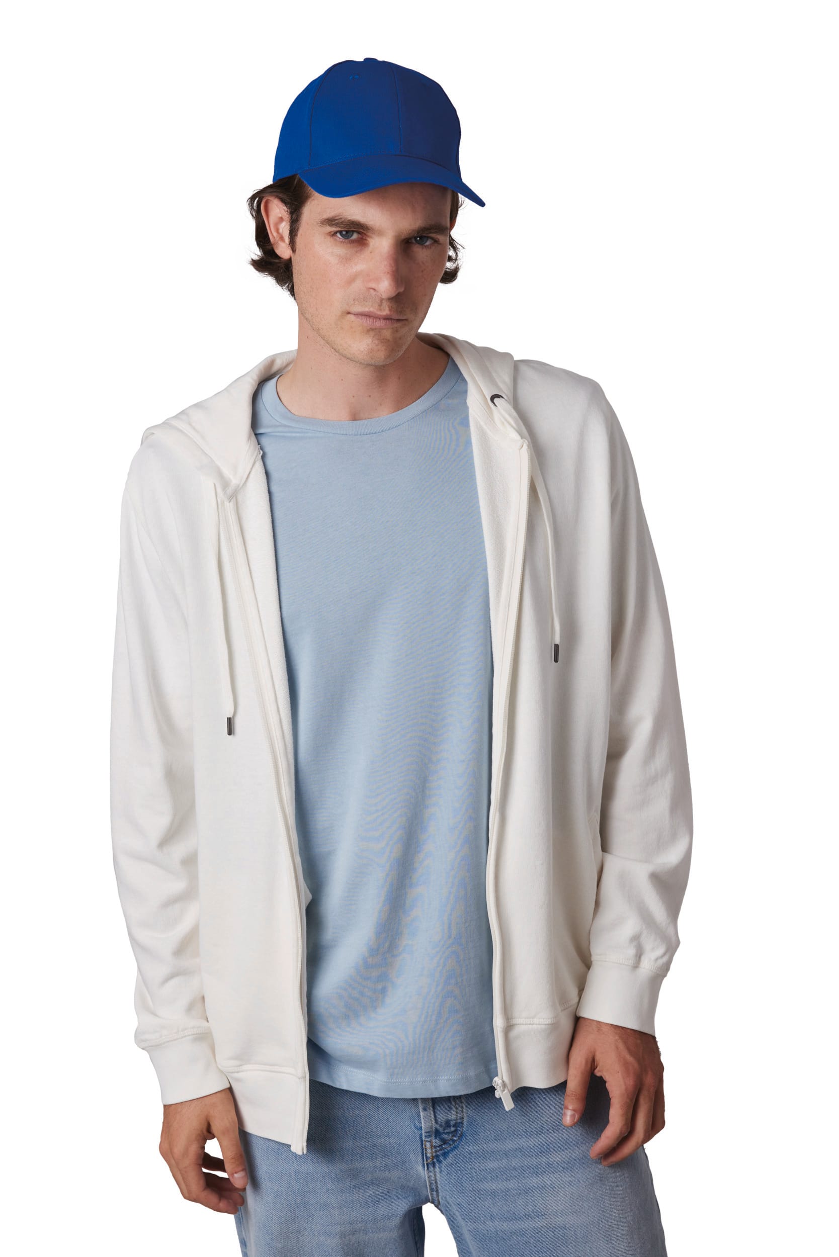 Casquette en coton et polyester recyclés K-loop tracking – 6 panneaux - Image 2