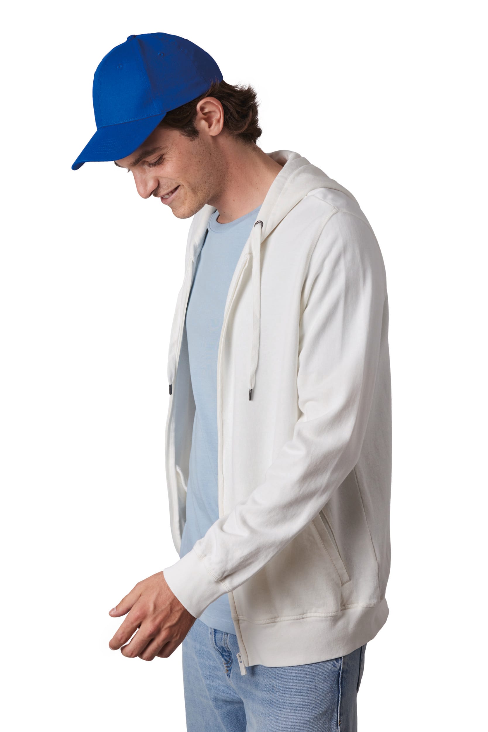 Casquette en coton et polyester recyclés K-loop tracking – 6 panneaux - Image 3