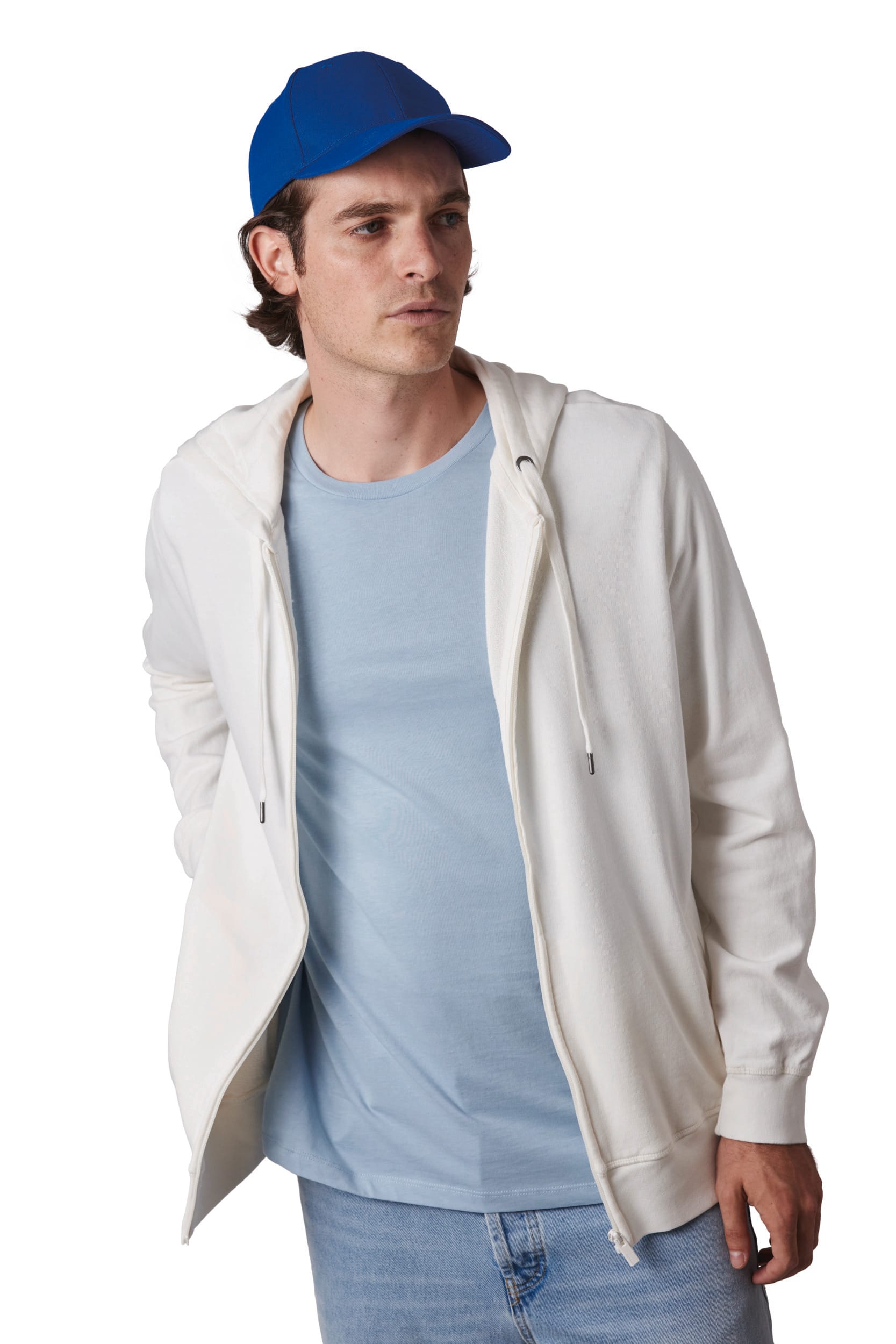 Casquette en coton et polyester recyclés K-loop tracking – 6 panneaux - Image 1