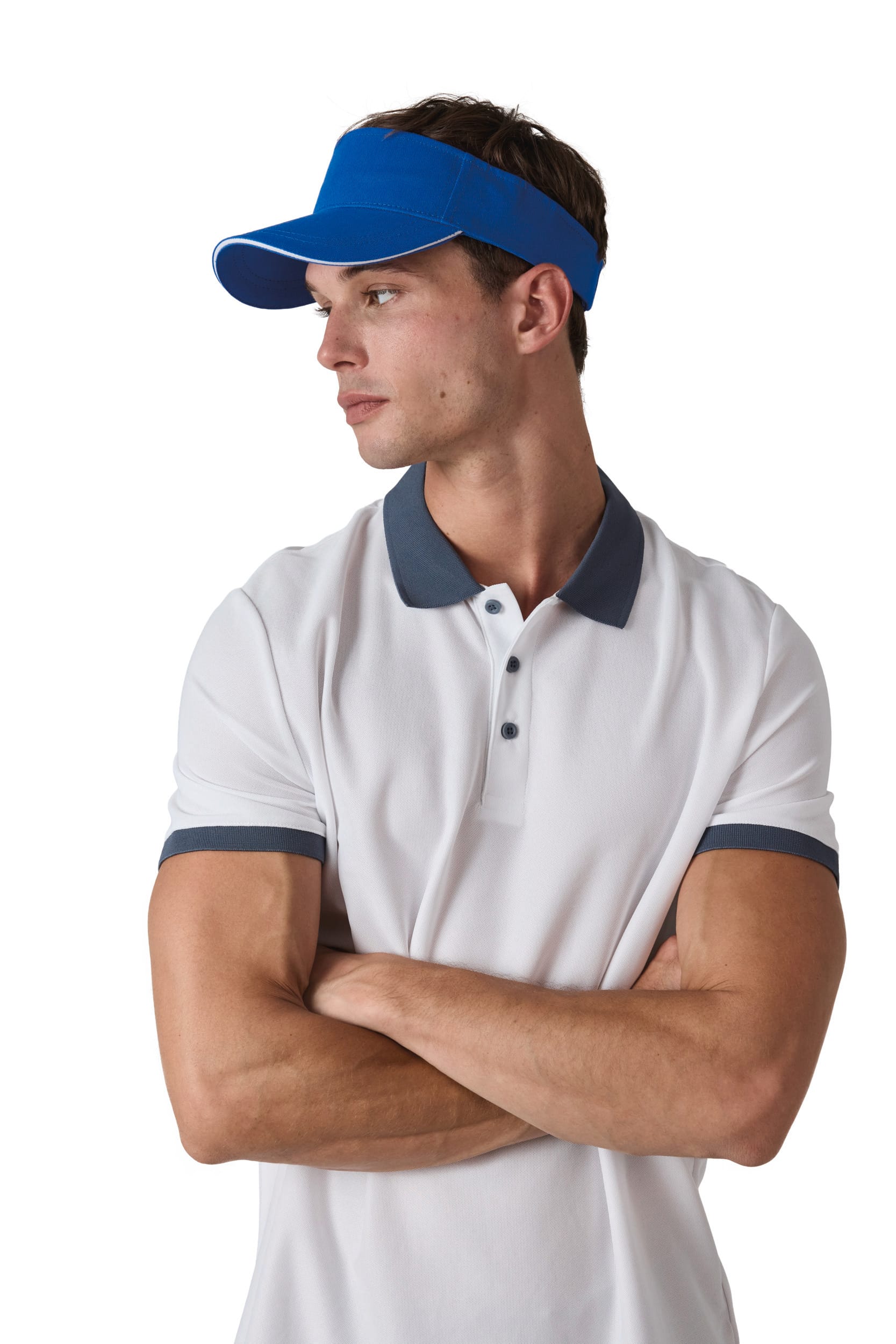 Visière sport en coton - Image 2