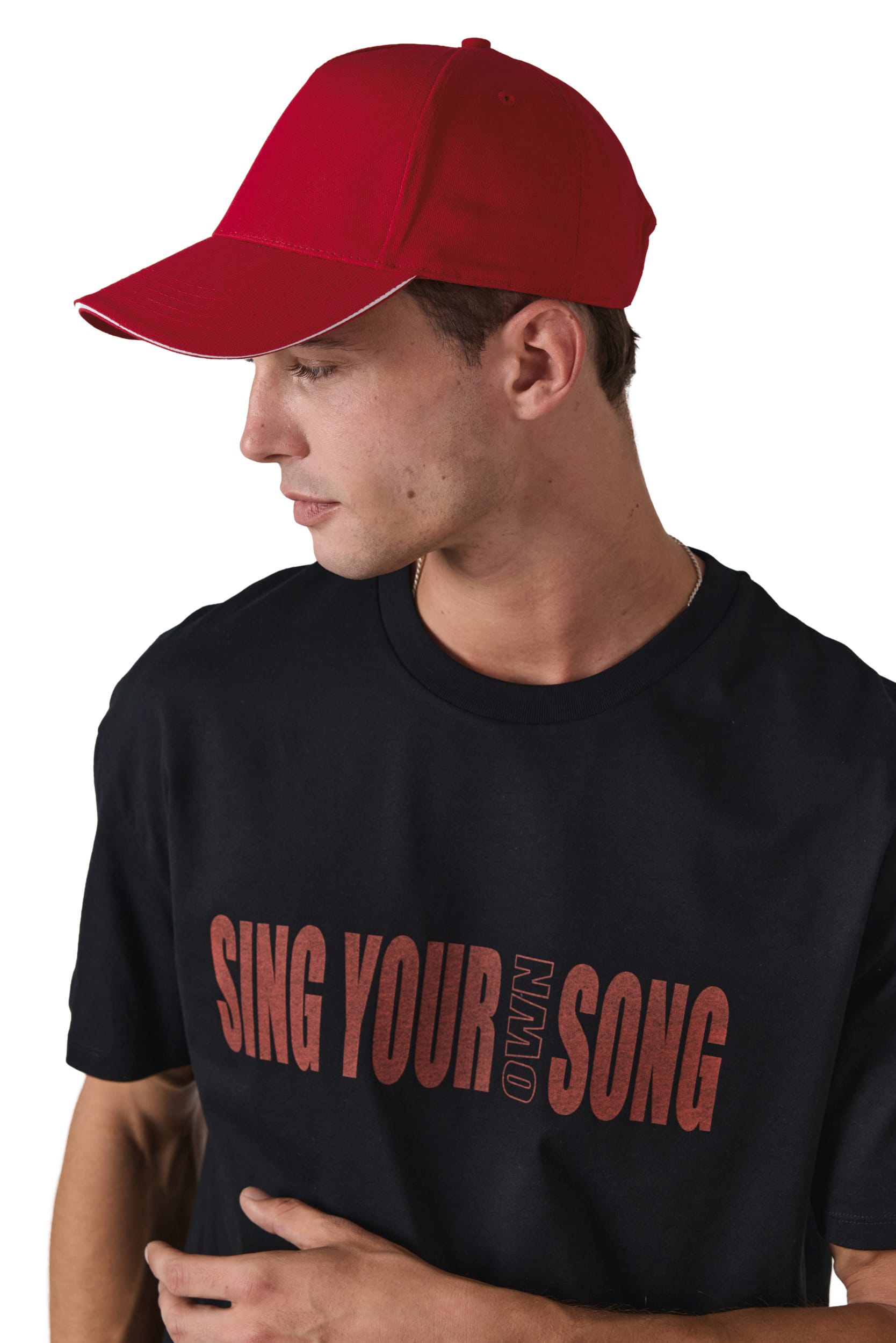 Casquette 5 panneaux avec sandwich – K-up Gold Label - Image 4