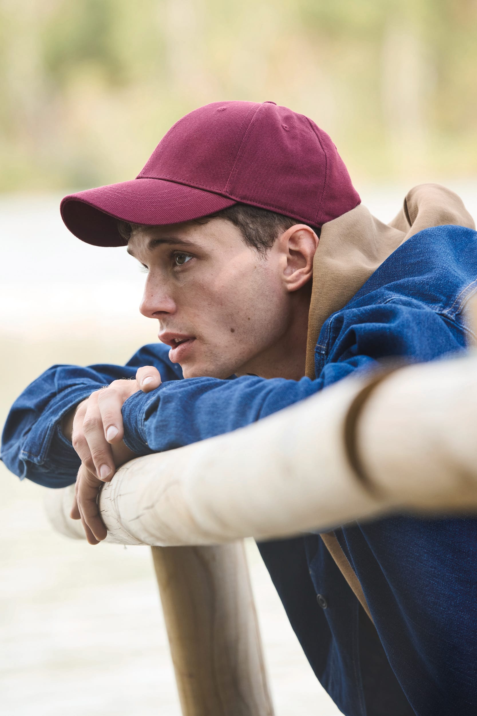 Casquette en coton bio 6 panneaux – K-up Gold Label - Image 3